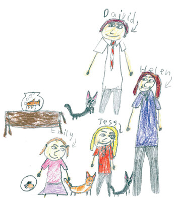 Jess’s family portrait is a winner in our ‘Happily Ever After’ competition