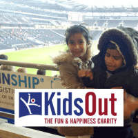 KidsOut children enjoy MK Dons football match