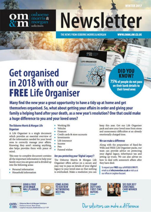 winter newsletter 2017