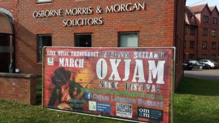 OXJAM music festival Leighton Buzzard