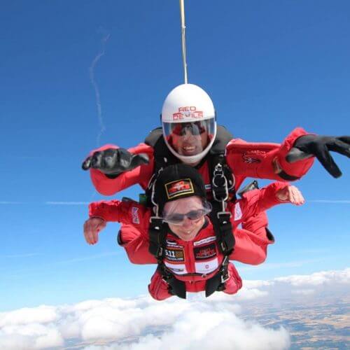 Annie's skydive