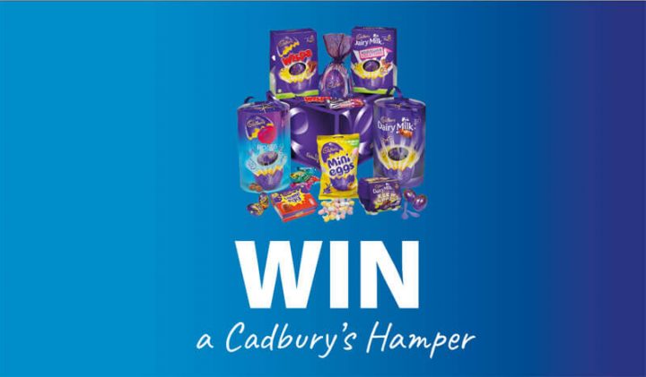 Win Dairy Milk Easter Eggs Hamper