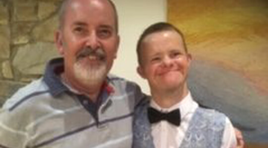 Mike and his brother Mark