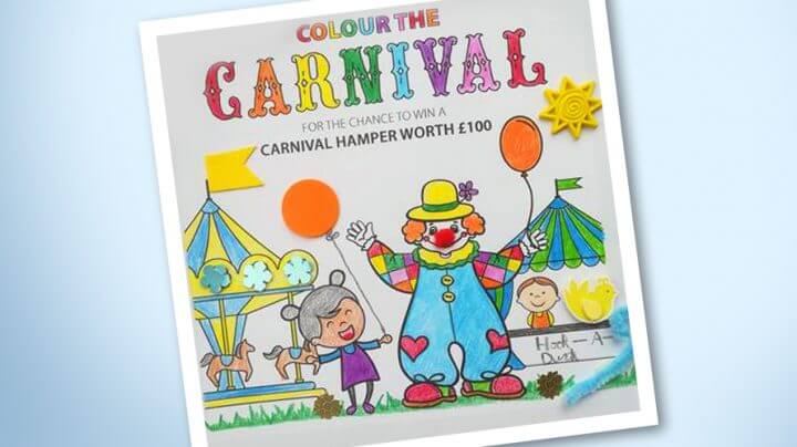 Colour the Carnival Competition Winner